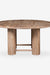 Sten Dining Table - 150 x 150 x 78.75 In cm / Mango Wood / Limewash - Indoor Furniture