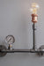 Stena Grey Edison Pipe Wall Lamp Modern Industrial Lighting