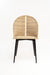 Sumatra Chair - Mild Steel & Synthetic Wicker / L:51 x B:53 x H:86 In cm - Indoor Furniture