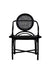 Sungro Bamboo Chair - Black / Bamboo / L: 25’’ W: 20’’ H: 36’’; Seat Height: 18’’ - Furniture