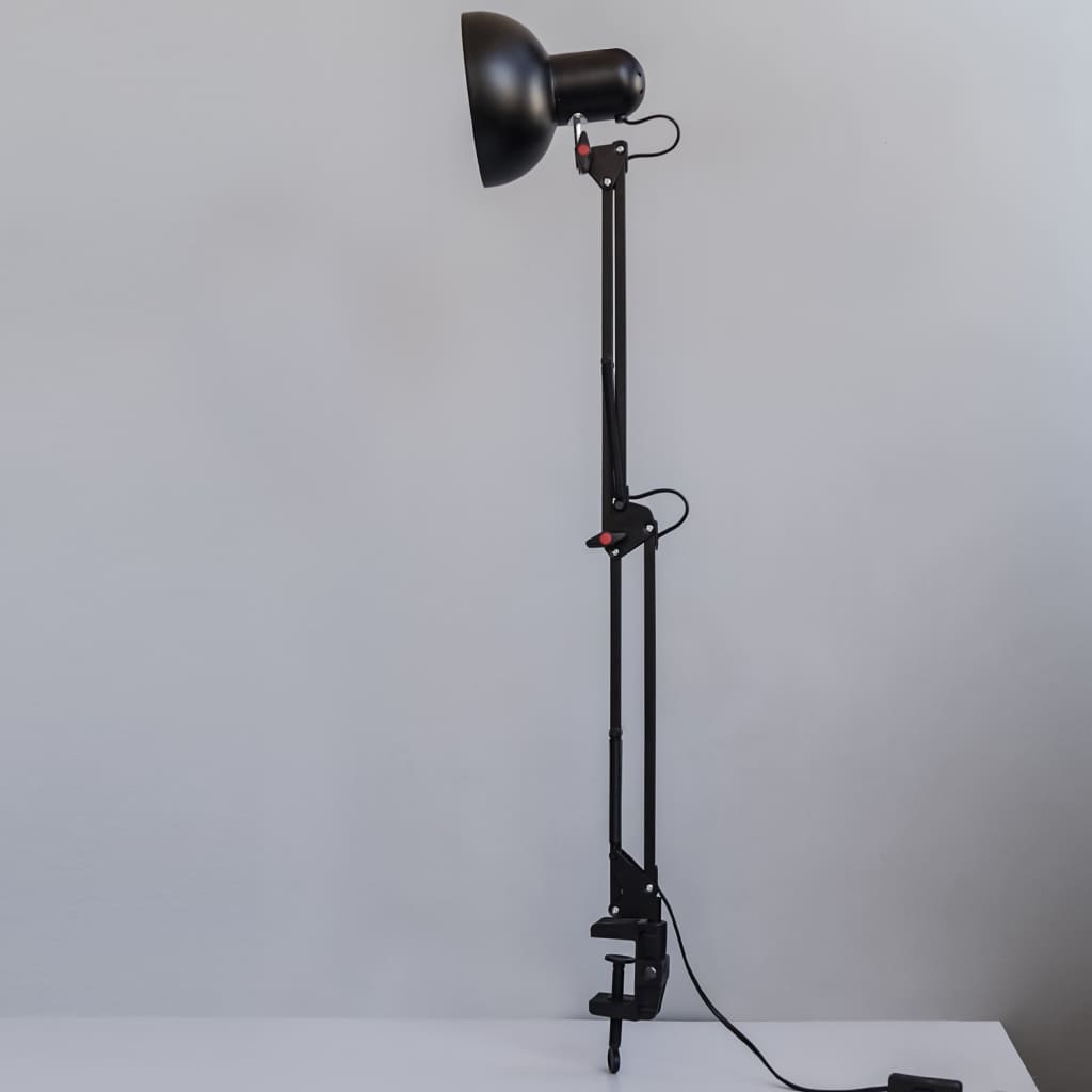 Swing Arm Desk Clamp-On-Lamp 30"H
