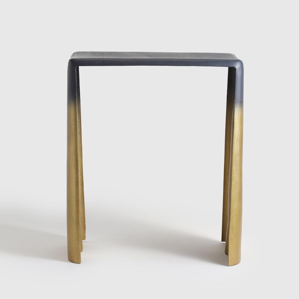 Tala Table set of 2 - Aluminium / L:48 x B:30 x H:51 In cm - Indoor Furniture