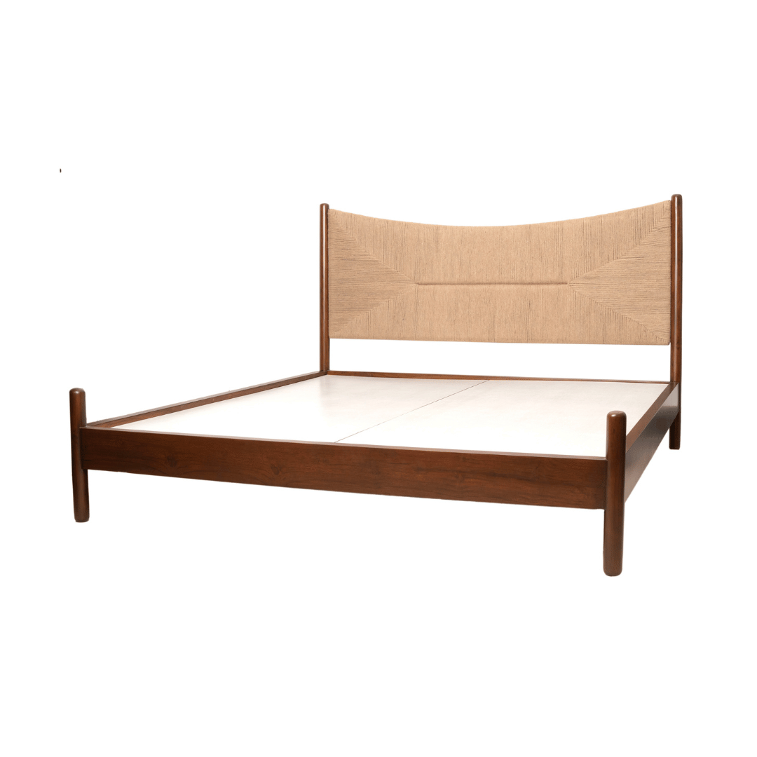 Talitha Teak Wood Bed - Furniture