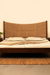Talitha Teak Wood Bed - Queen / Brown - Furniture
