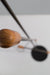 Teak Bud Floor Lamp With White Lampshade