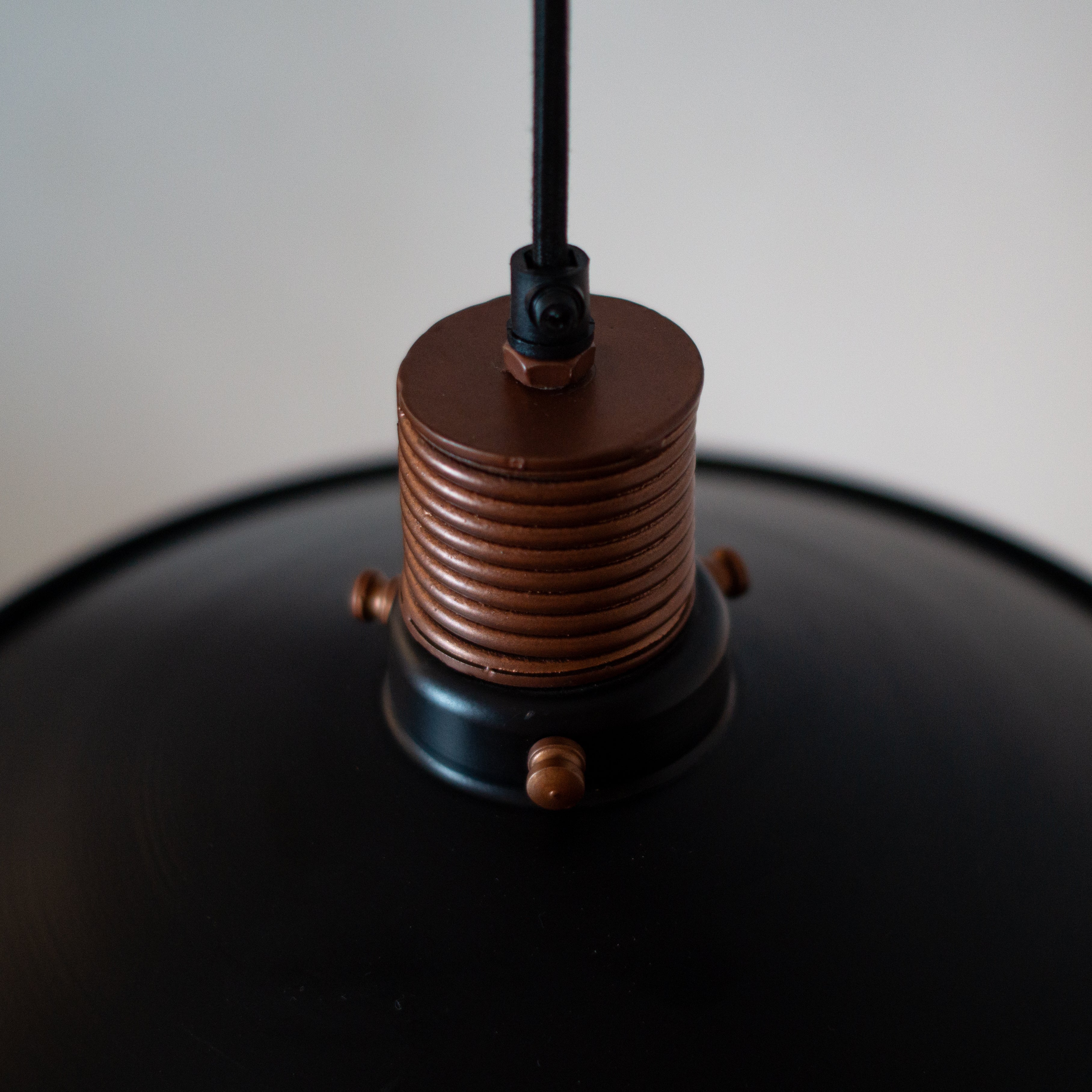 Telegraph Hanging Light - Copper / Diameter - 12 inches, Shade Height - 4 inches / Copper - Lighting
