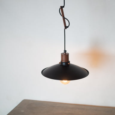 Telegraph Hanging Light - Copper / Diameter - 12 inches, Shade Height - 4 inches / Copper - Lighting