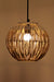 Tena Round Quilled Hanging Lamp by homeblitz.in