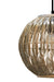 Tena Round Quilled Hanging Lamp by homeblitz.in