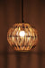 Tena Round Quilled Hanging Lamp by homeblitz.in