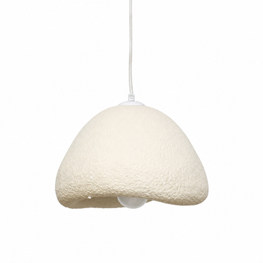 Terra Dome Pendant Light - White / Resin / Small - Lighting