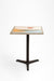 Terrazzo Table - L:24’’ W:24 H: 30’’ / Black and Multi / Mild Steel and Terrazzo - Outdoor Furniture
