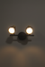 The Auric Sconce - Black, Gold / 8.5 x 6 x 3 Inches / MS - Lighting