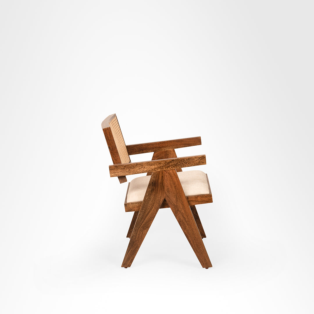 The Chandigarh Chair Upholstered