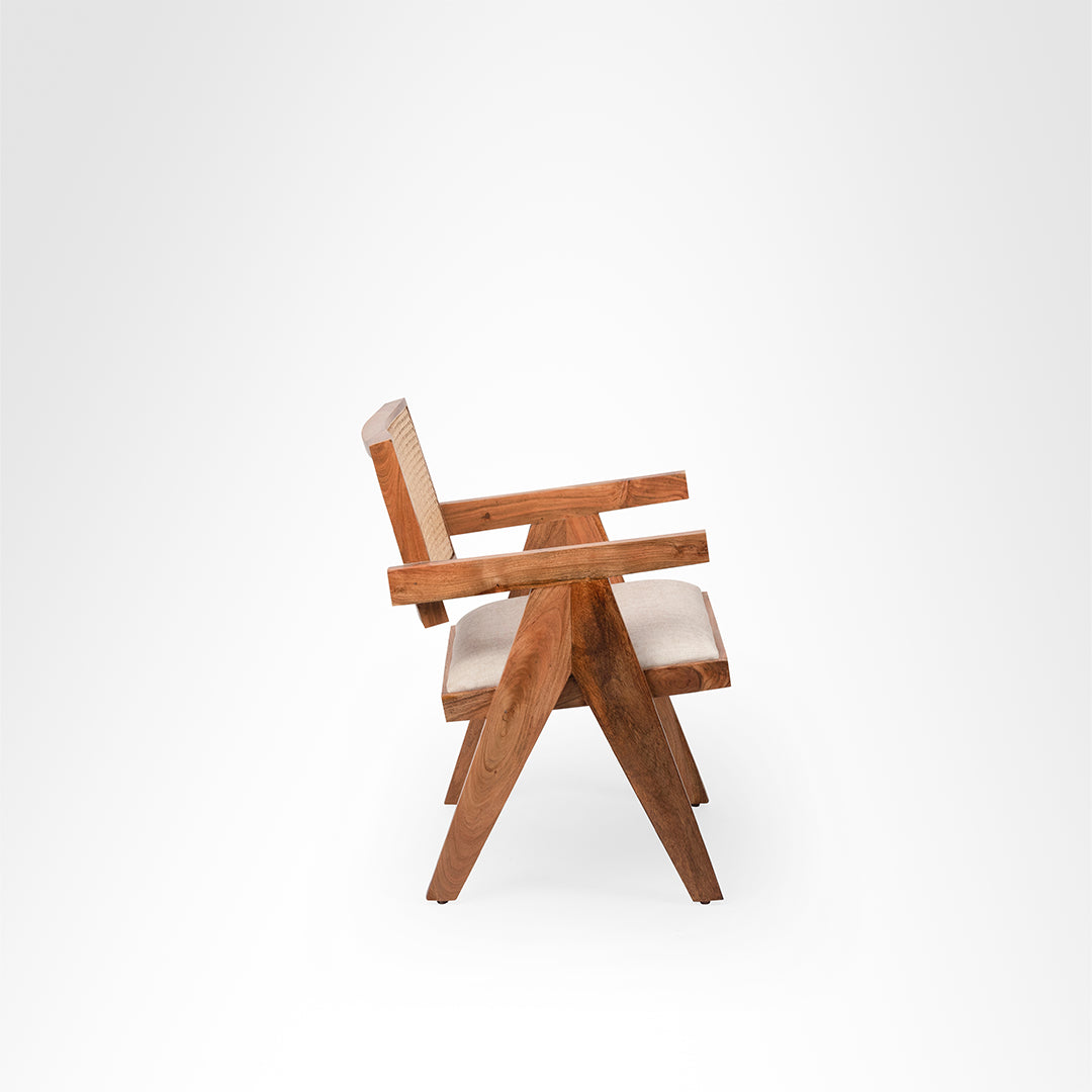 The Chandigarh Chair Upholstered