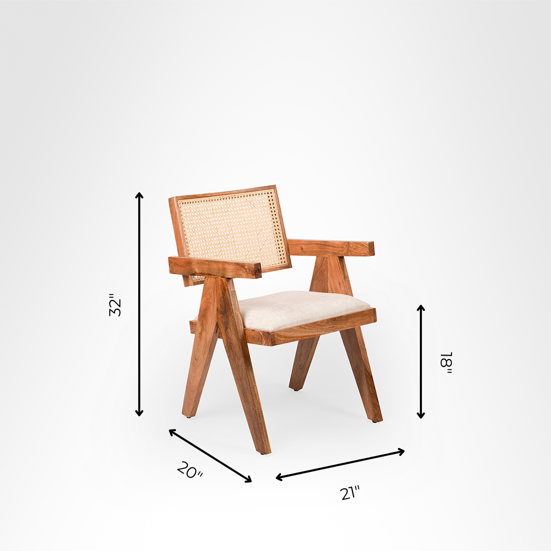 The Chandigarh Chair Upholstered