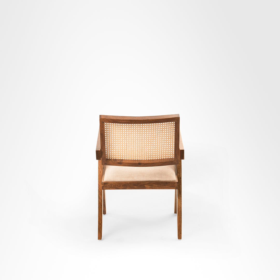 The Chandigarh Chair Upholstered