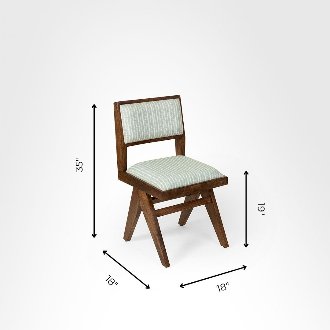 The Chandigarh Chair Upholstered