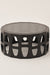 The Colosseum Coffee Table - Matte Black / Cast Aluminium / 91L X 91W X 45H In Cms - Indoor Furniture