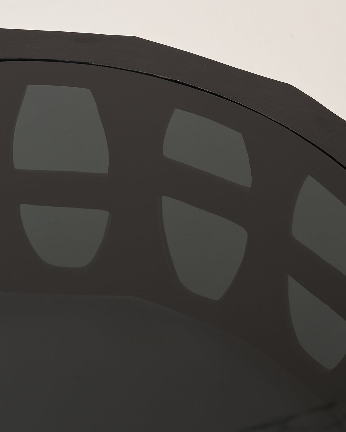The Colosseum Coffee Table - Matte Black / Cast Aluminium / 91L X 91W X 45H In Cms - Indoor Furniture