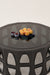 The Colosseum Coffee Table - Matte Black / Cast Aluminium / 91L X 91W X 45H In Cms - Indoor Furniture