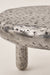 The Crater - Set of 2 - Silver / Cast Aluminium / 64L X 64W X 45H Small, 80L X 80W X 40H Large In Cms - Indoor Furniture