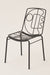 The Dreamer’s Chair - Matte Black / Mild Steel / 52L X 51W X 86H In Cms - Indoor Furniture