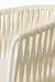 The Finn White Chair Set Of 2 - White / 56 x 49 x 75 In cms / Mild Steel and Weaving - Furniture