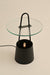 The Halo Lamp - Black / Metal / 28L X 28W X 40H In Cms - lighting