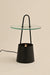 The Halo Lamp - Black / Metal / 28L X 28W X 40H In Cms - lighting