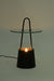 The Halo Lamp - Black / Metal / 28L X 28W X 40H In Cms - lighting