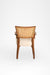 The Sierra Dining Chair With Arms No. 9 Set Of 2 - W: 20.5’’ D: 19.5’’ H: 34’’ SH: 19“ Armrest height: 26” overall