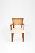 The Sierra Dining Chair With Arms No. 9 Set Of 2 - W: 20.5’’ D: 19.5’’ H: 34’’ SH: 19“ Armrest height: 26” overall