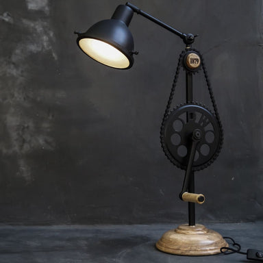 The Sprocket Wheel Industrial Lamp v3.0