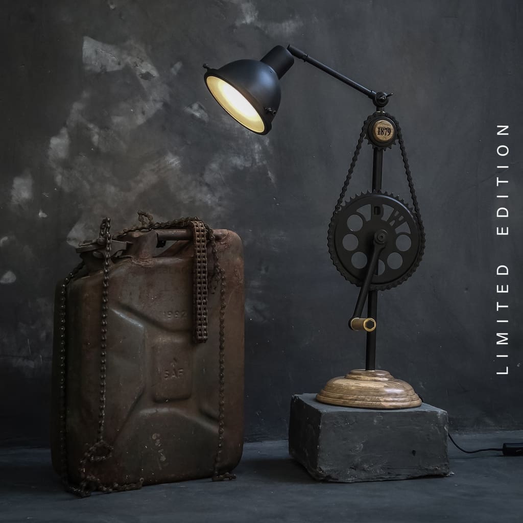 The Sprocket Wheel Industrial Lamp v3.0