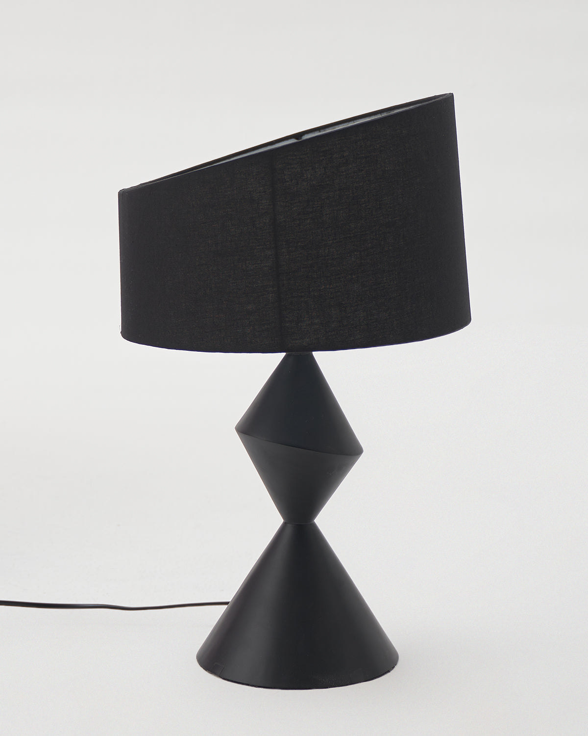The Tilt Lamp - Black / Metal / 29L X 29W X 32H In Cms - lighting