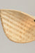 Thin Wavy Bamboo Hanging Lampshade - Natural / Bamboo - Lighting
