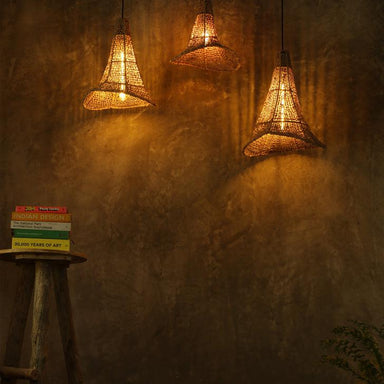 Thiruthali Banana Fibre Pendant Light