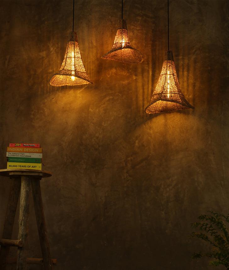 Thiruthali Banana Fibre Pendant Light