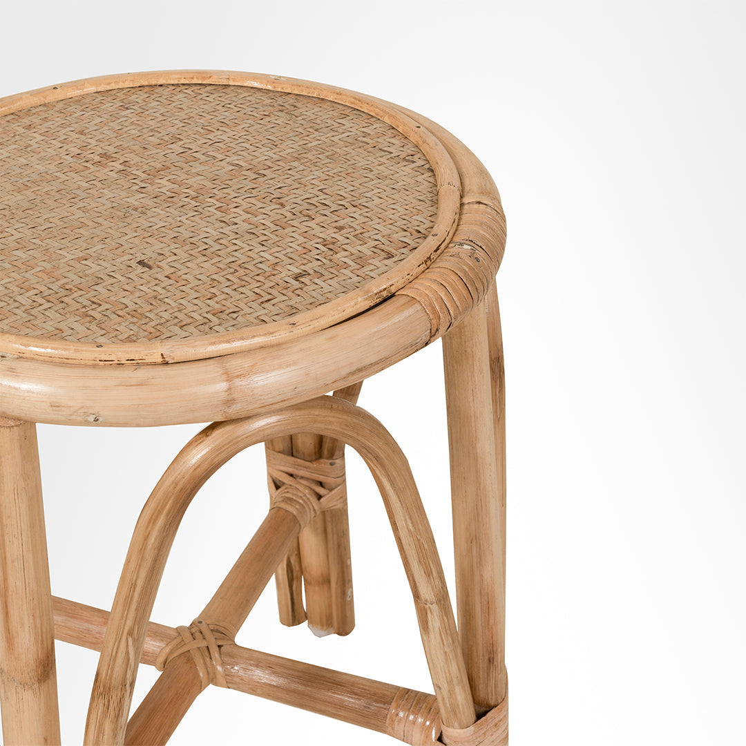 Thonet No. 18 Cane Chair And Side Table Set