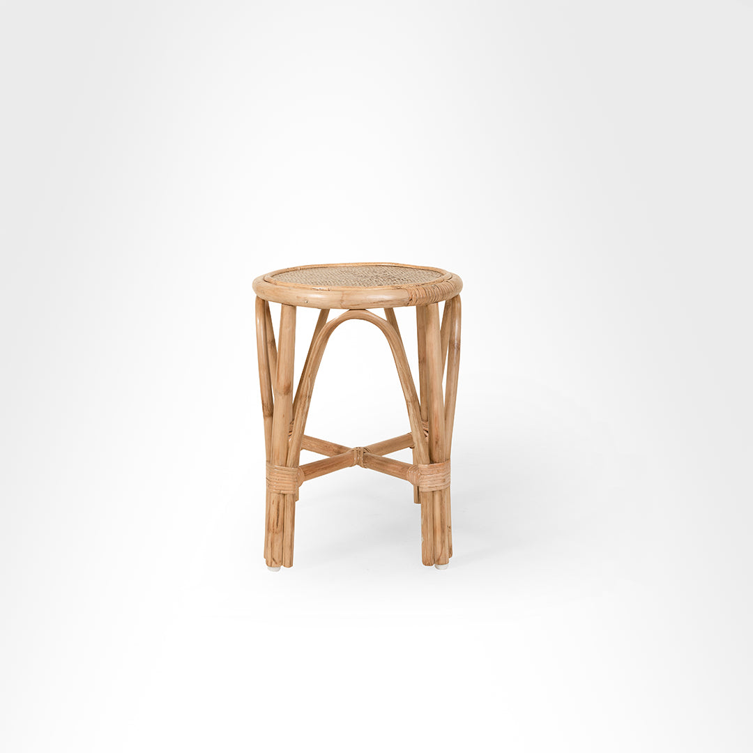 Thonet No. 18 Cane Chair And Side Table Set