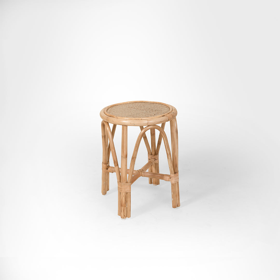 Thonet No. 18 Cane Chair And Side Table Set