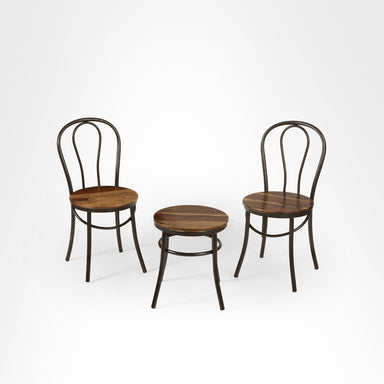 Thonet No. 18 Chairs And Side Table Set