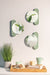 Tic Tac Mirrors - Terrazzo Marble Chips on Jade Green / L: 30.0cm x B: 20.0cm x H: 2.4cm / Terrazzo - Stone chips