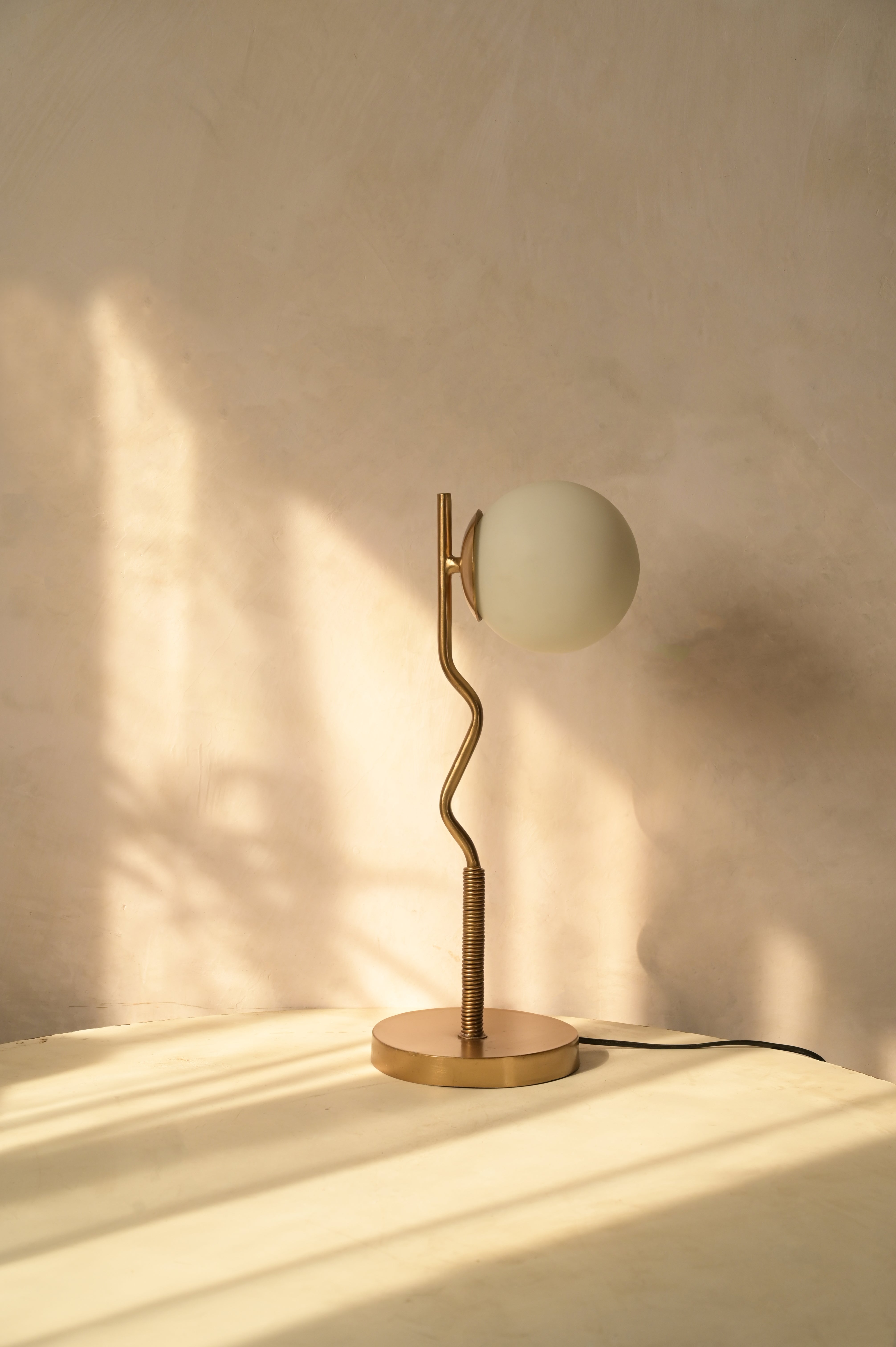 Tinge Table Lamp - L:9 x W:7 x H:20 In inches / Metal - Lighting