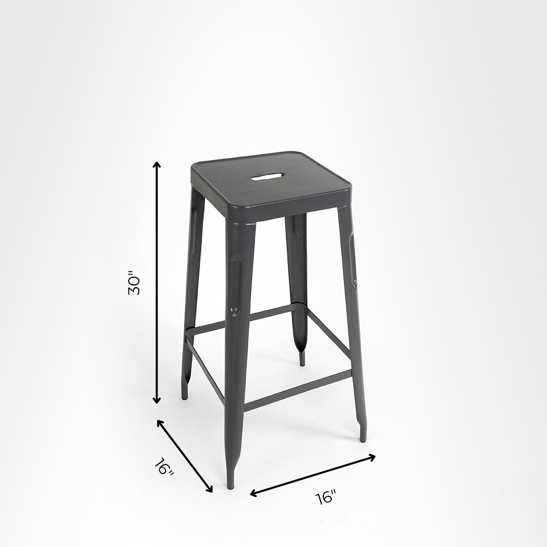 Tolix Bar Stool Set Of 2