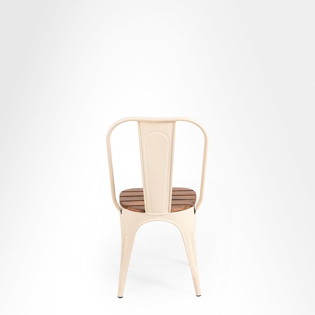 Tolix Chairs And Side Table Set