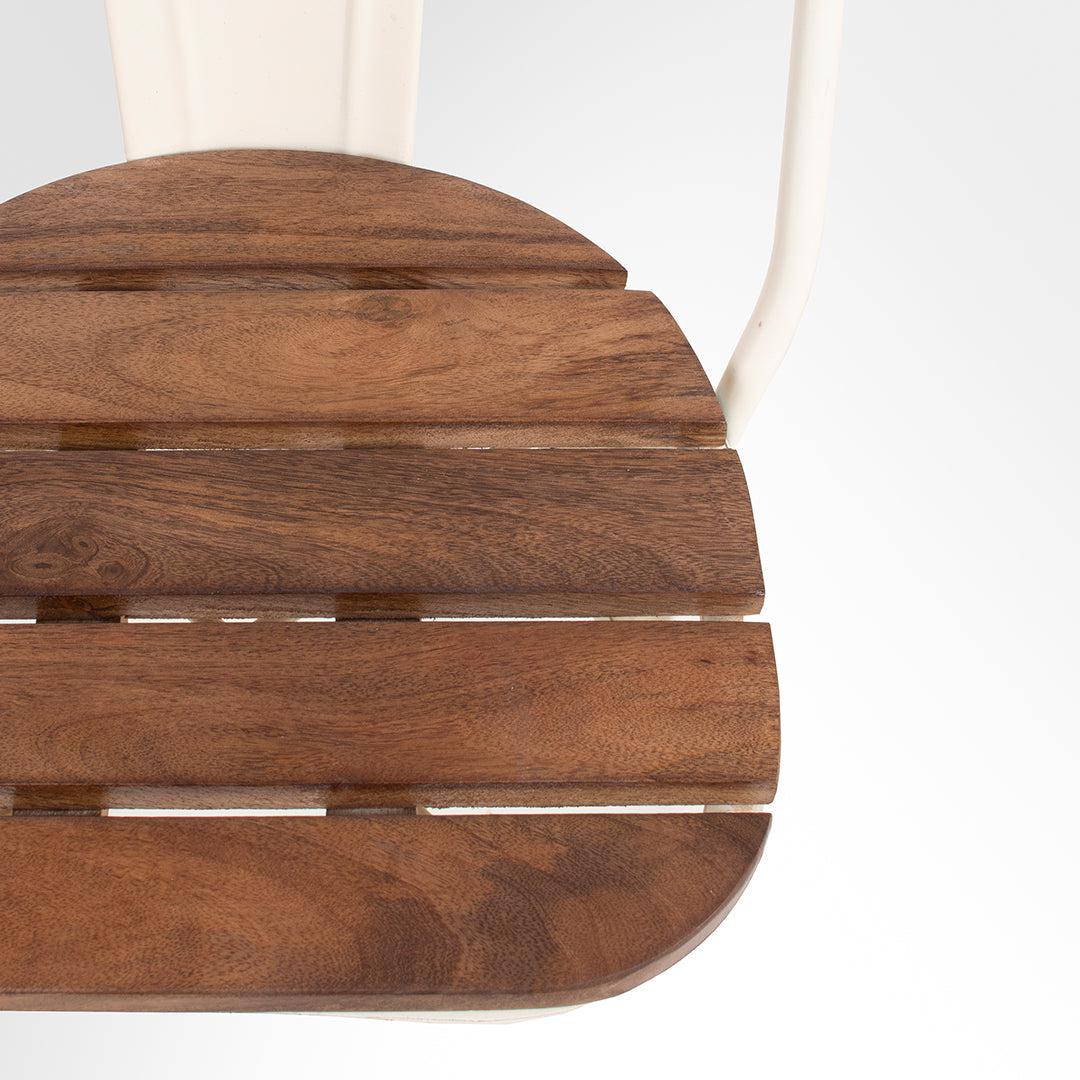 Tolix Chairs And Side Table Set