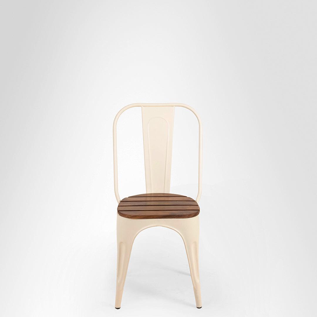 Tolix Chairs And Side Table Set