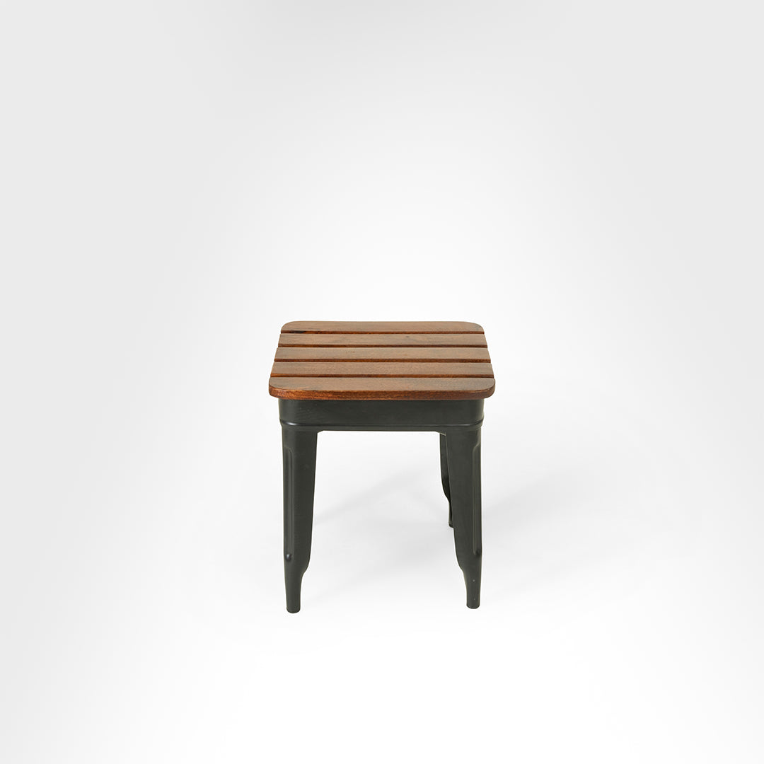 Tolix Chairs And Side Table Set